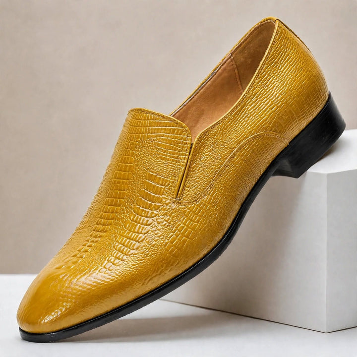 Dorian Cowhide Leather Loafers — photo 8