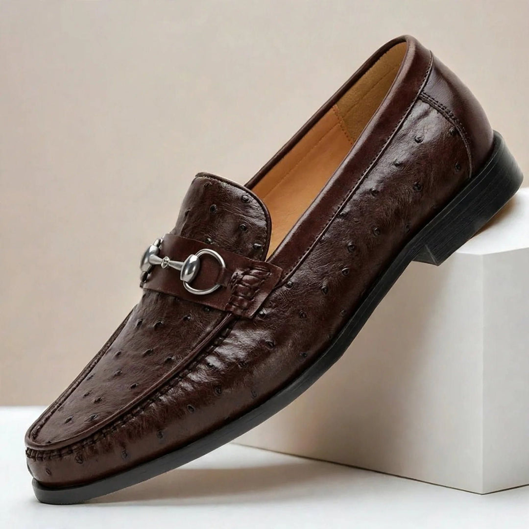 Oren Cowhide Leather Loafers — photo 8