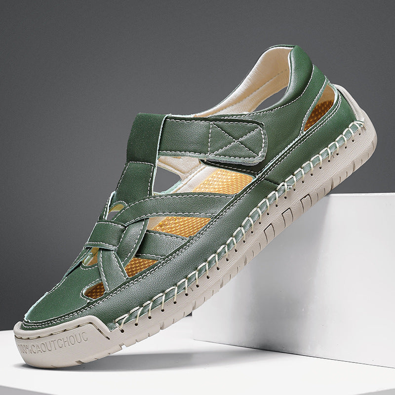 Odrik Leather Sandals