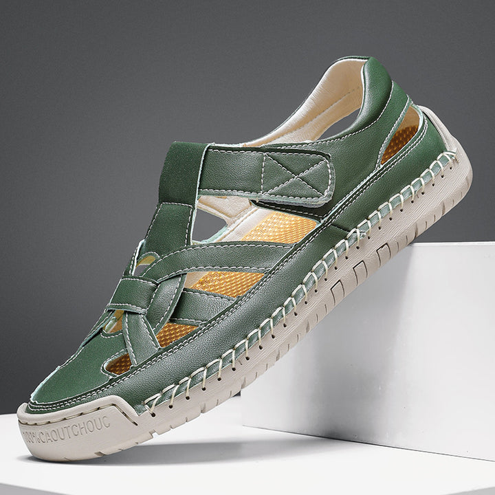 Odrik Leather Sandals