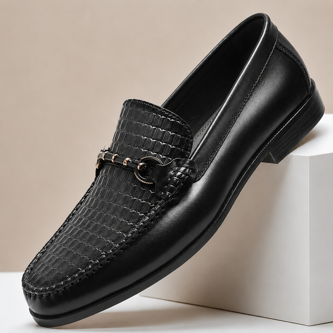 Cedric Cowhide Leather Loafers — photo 3
