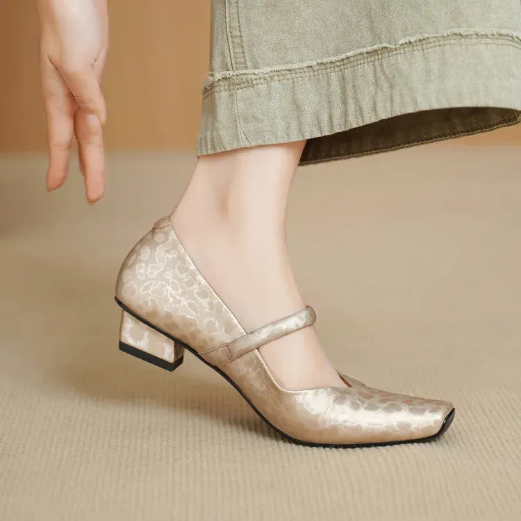 Marina Square Toe Ballet Flats — photo 14