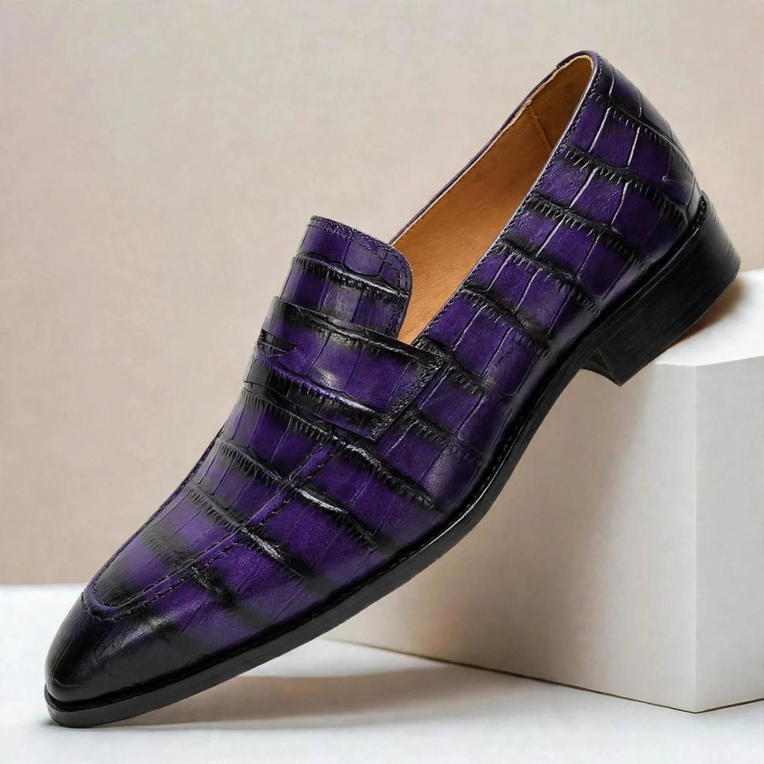 Rhys Cowhide Leather Loafers — photo 3