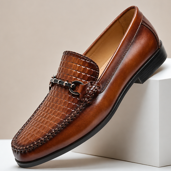 Cedric Cowhide Leather Loafers — photo 2