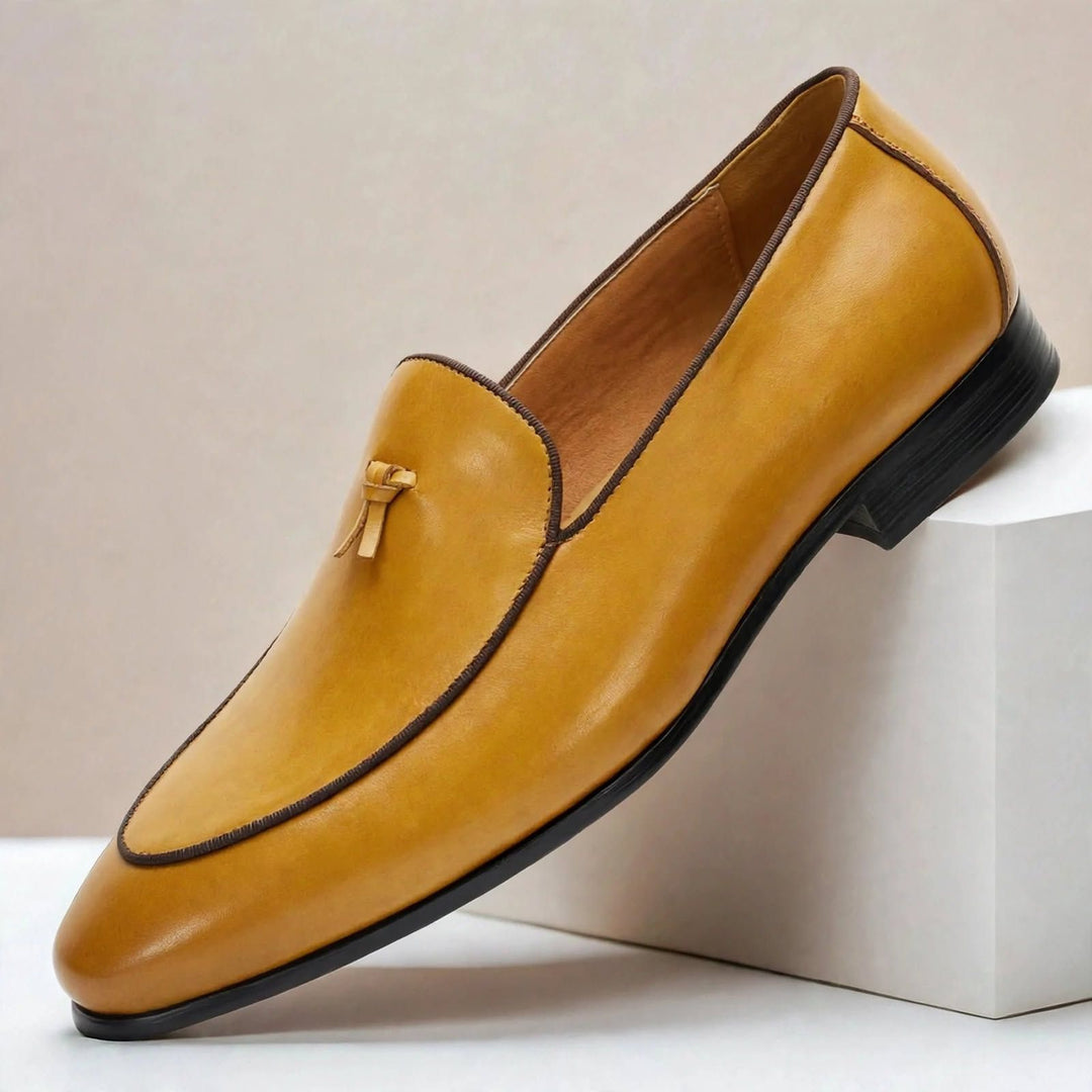 Finnian Cowhide Leather Loafers — photo 9