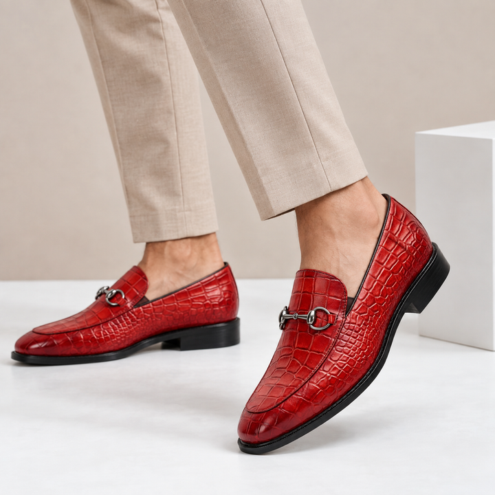 Beckett Cowhide Leather Loafers — photo 12