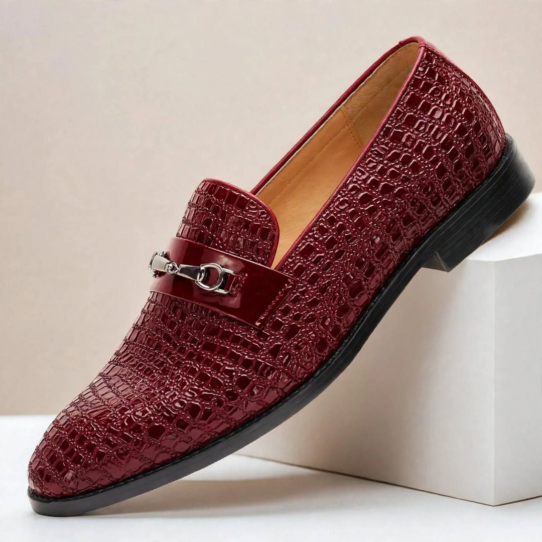 Landry Cowhide Leather Loafers — photo 5
