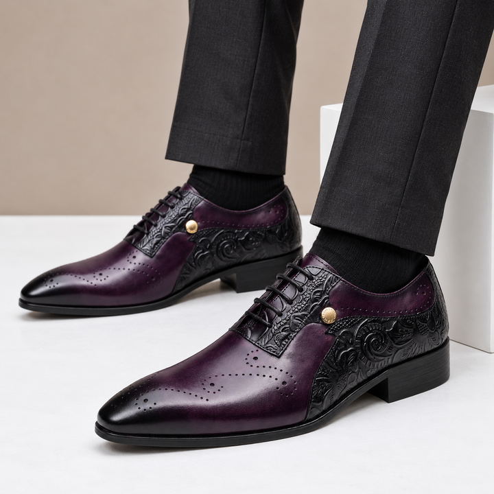 Quentin Cowhide Leather Shoes — photo 12