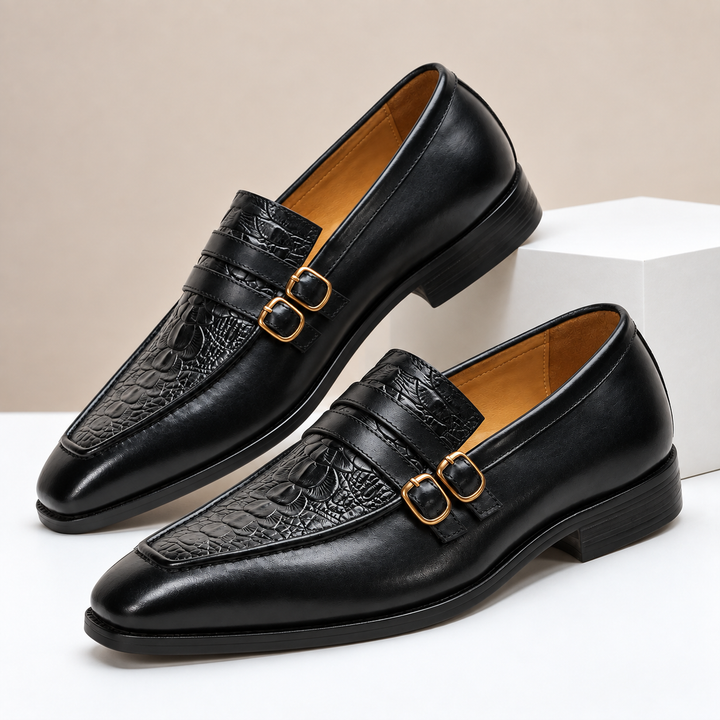 Elena Cowhide Leather Loafers — photo 24