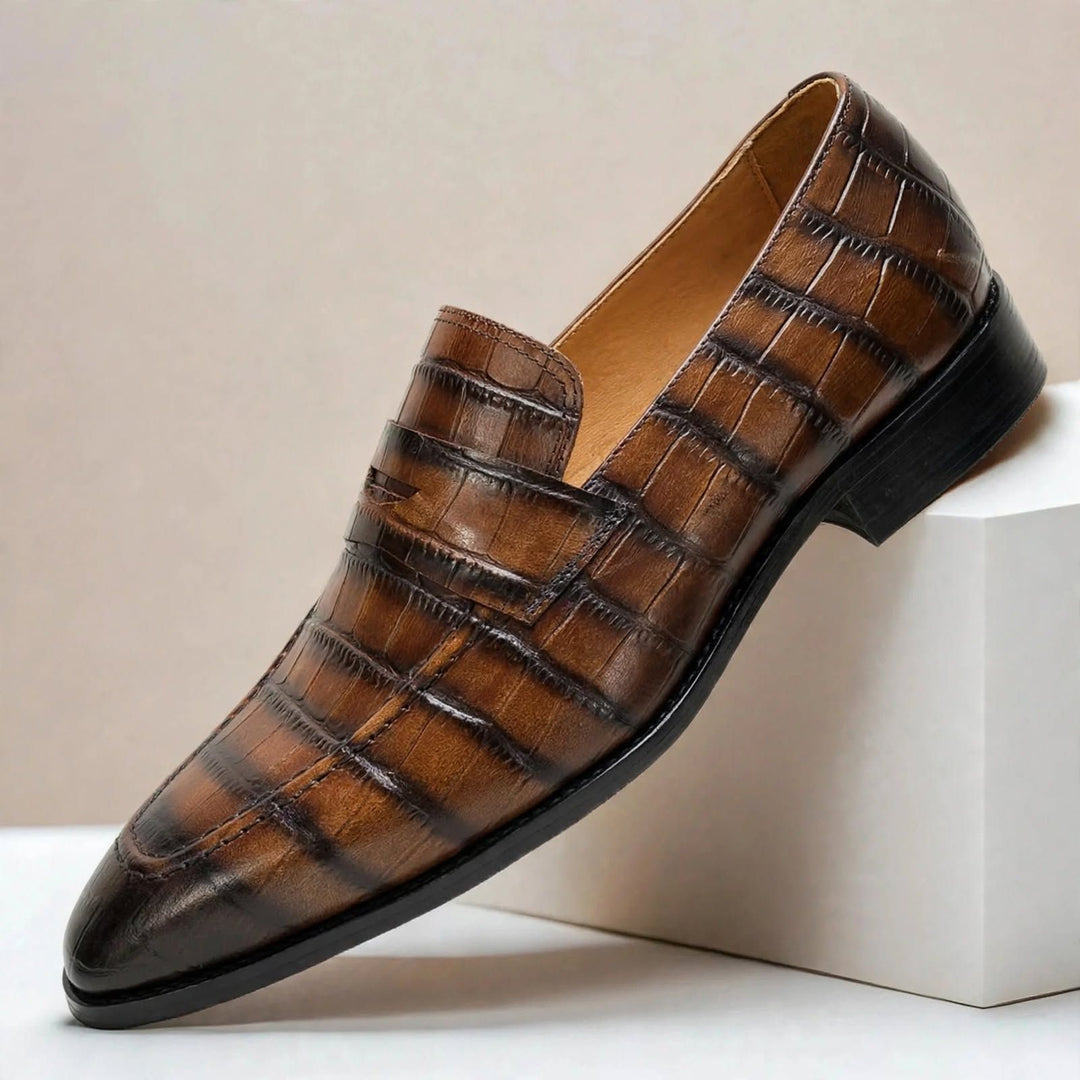 Rhys Cowhide Leather Loafers — photo 2