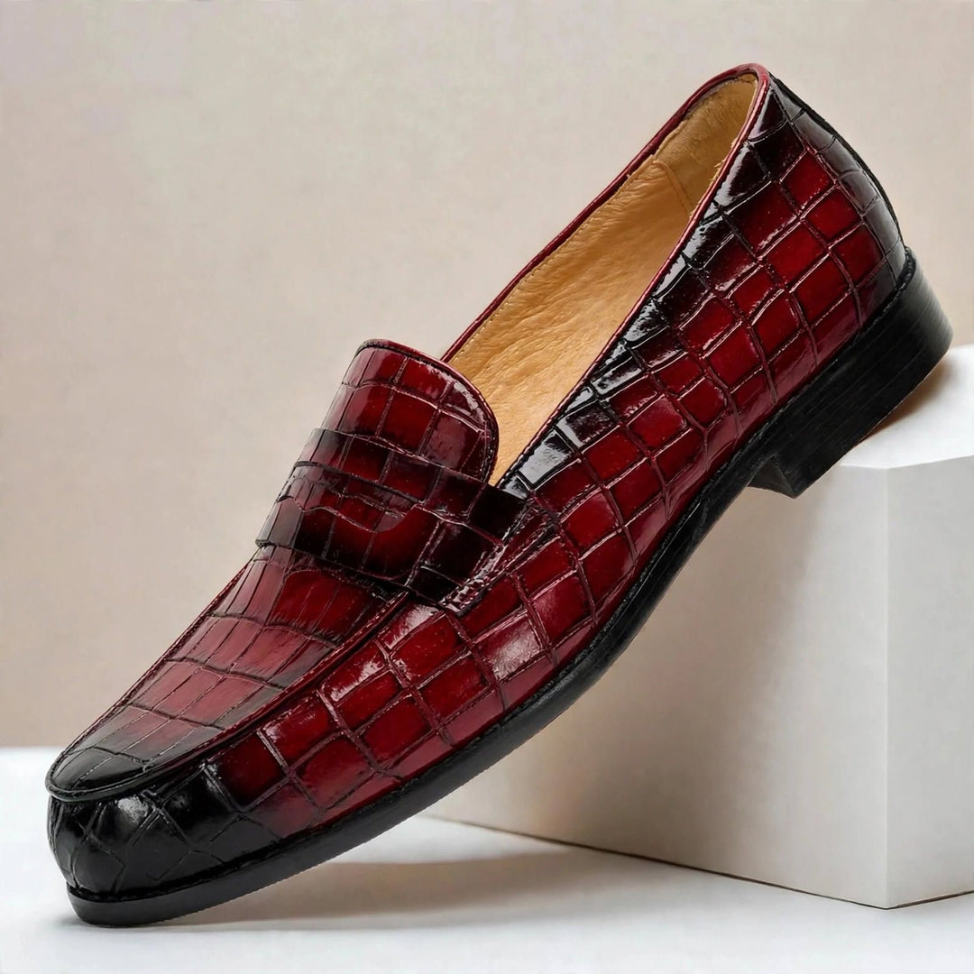Julian Cowhide Leather Loafers — photo 6