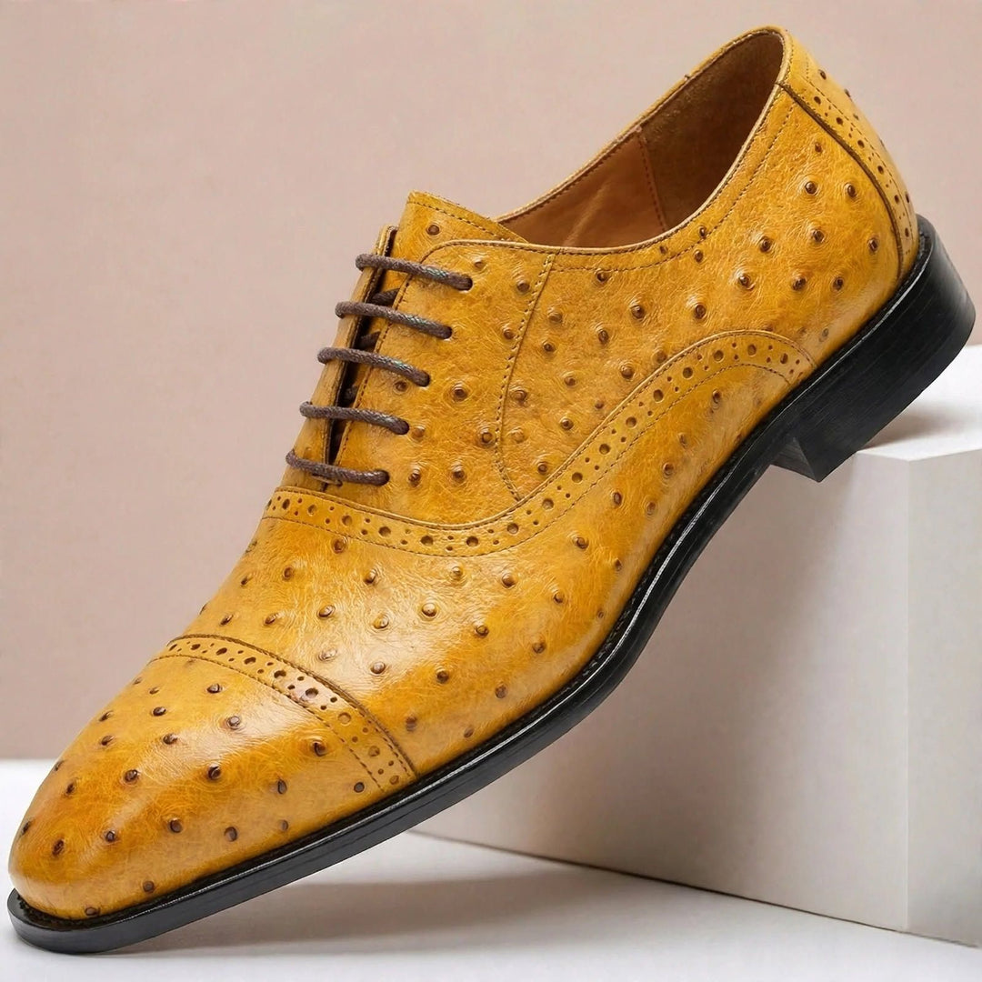 Mitchell Cowhide Leather Shoes — photo 1