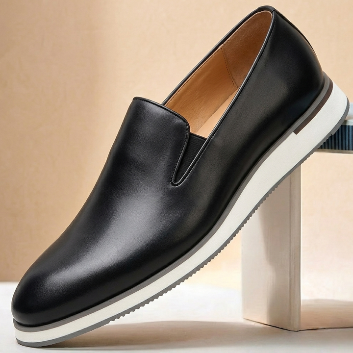 Matthias Cowhide Leather Loafers — photo 9