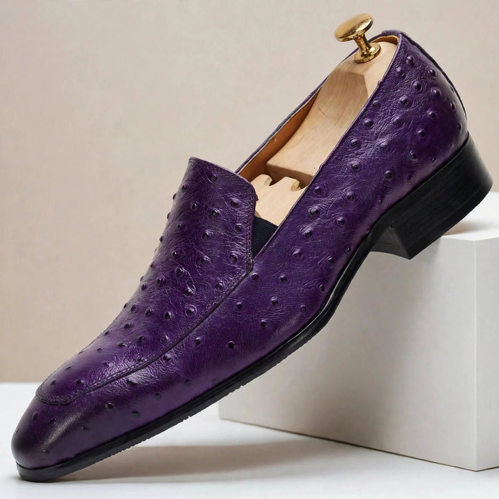 Garrett Cowhide Leather Loafers — photo 3