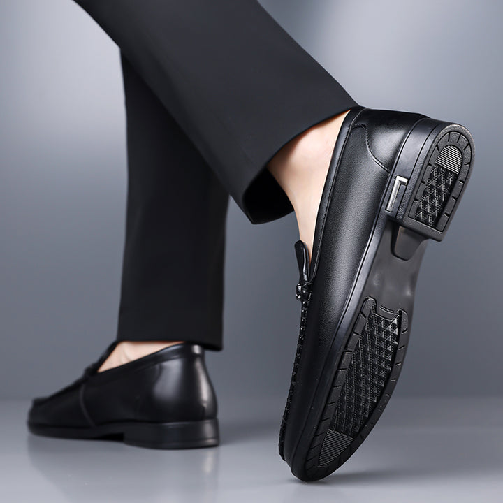 Velto Cowhide Leather Bit Loafers