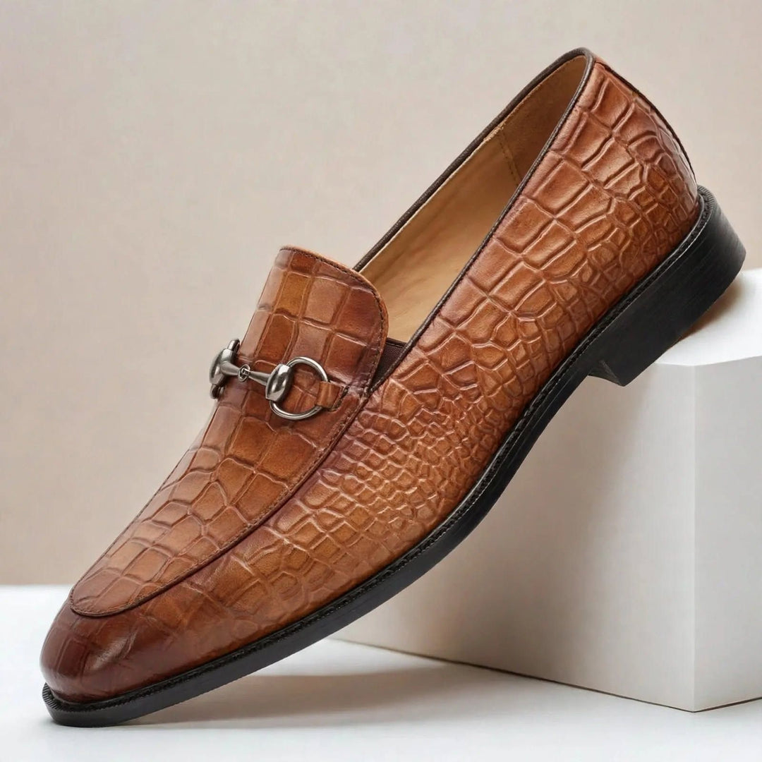 Beckett Cowhide Leather Loafers — photo 7