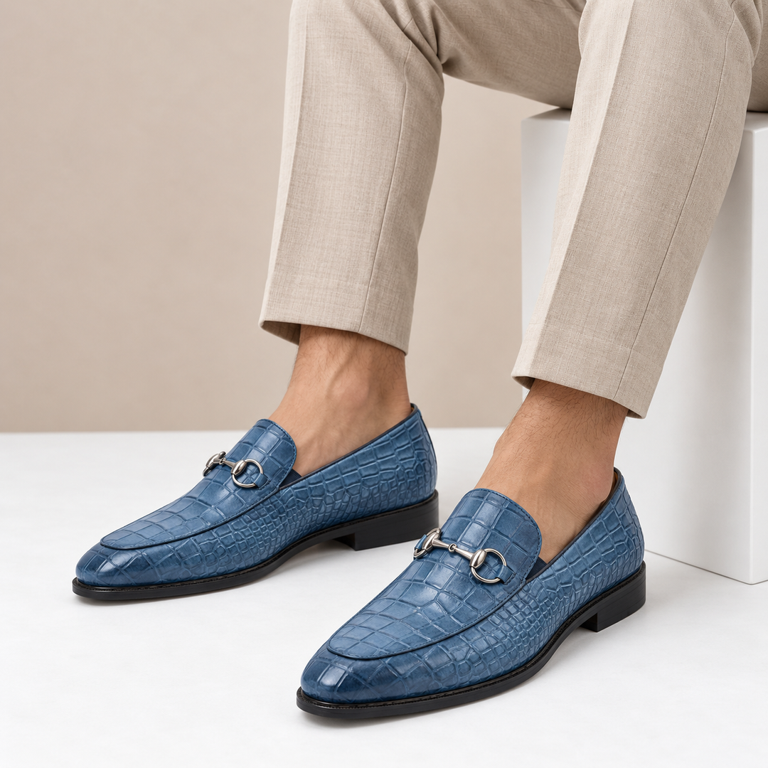 Beckett Cowhide Leather Loafers — photo 10