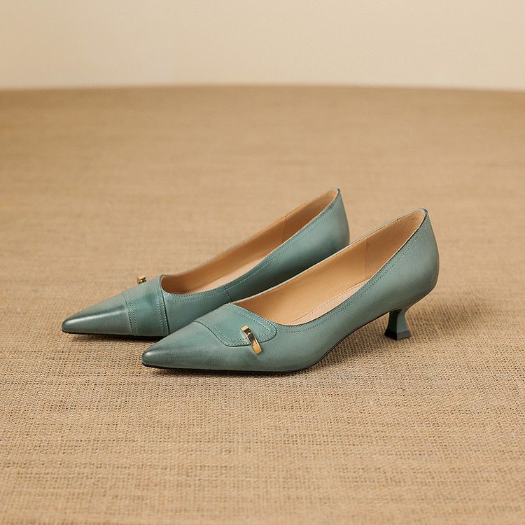 Marina Leather Women's Shoes — photo 23