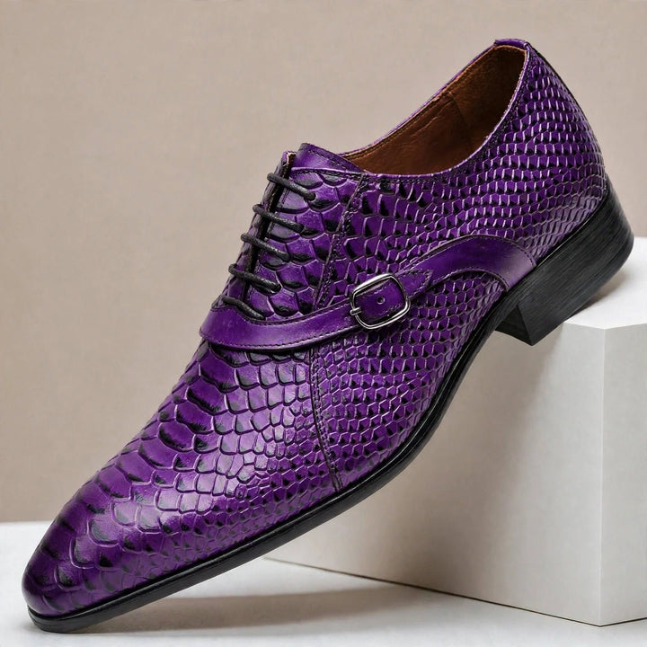 Thaddeus Cowhide Leather Shoes — photo 3