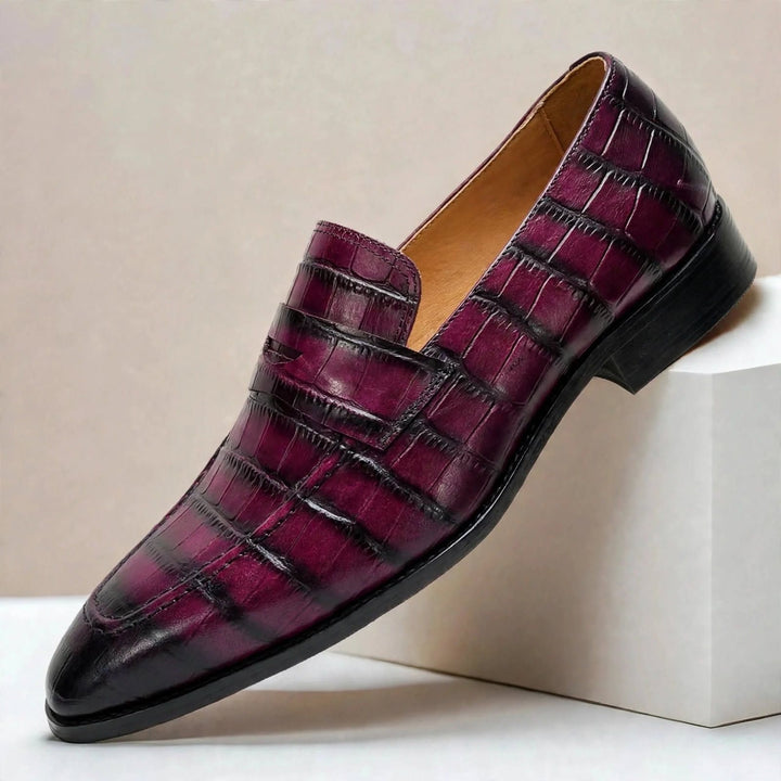 Rhys Cowhide Leather Loafers — photo 10