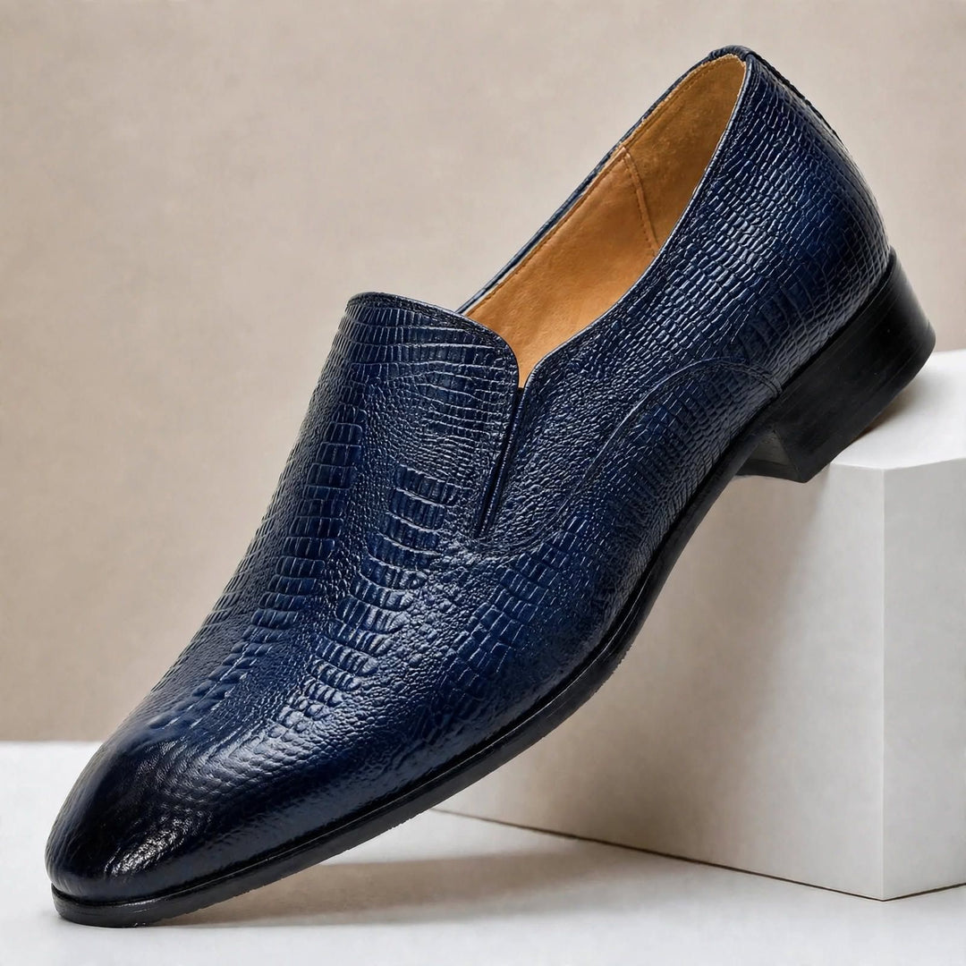Dorian Cowhide Leather Loafers — photo 10