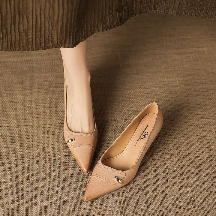 Marina Leather Women's Shoes — photo 6
