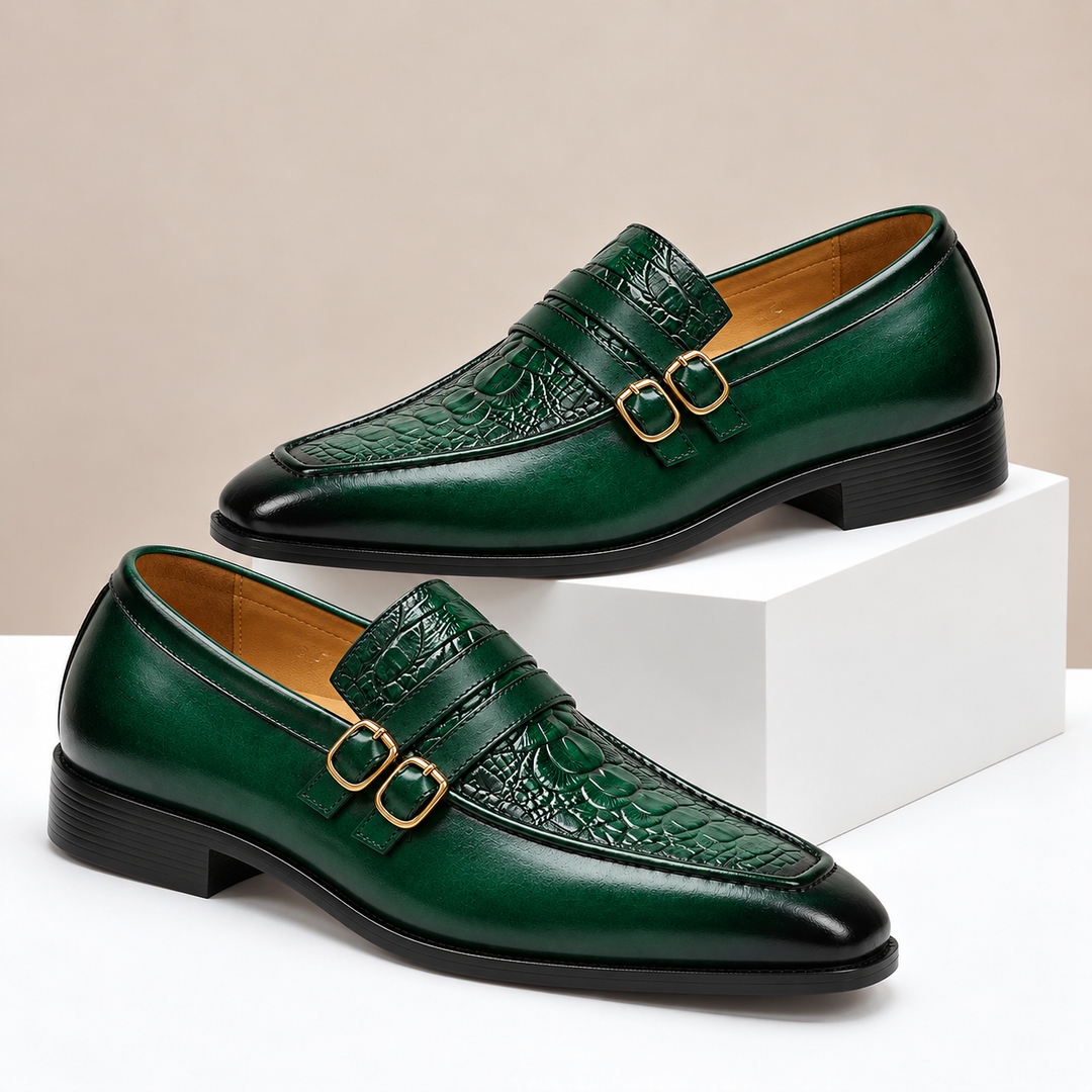 Elena Cowhide Leather Loafers — photo 12