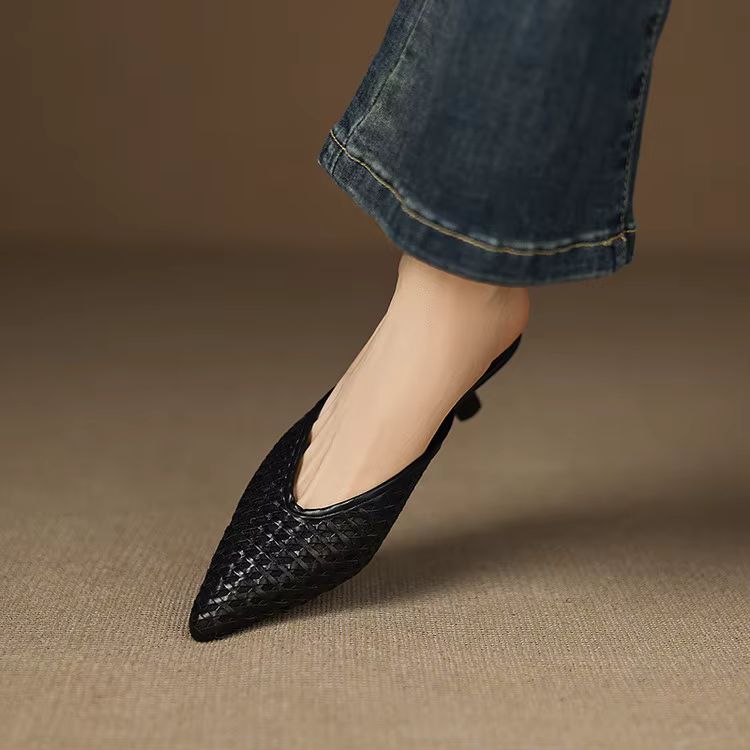 Odessa Genuine Leather Mules — photo 22