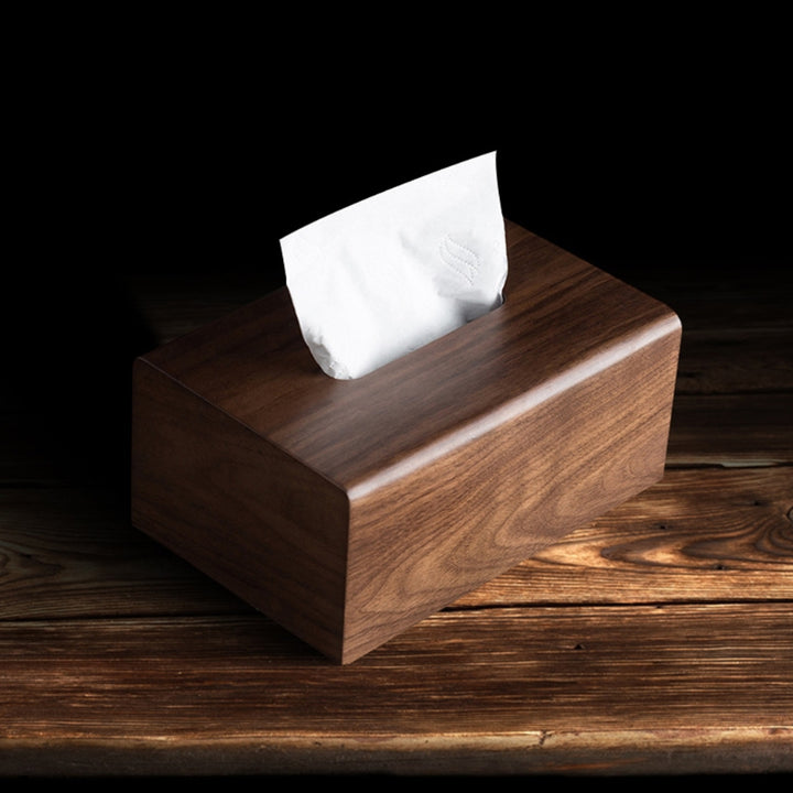 Wooden Tissue Box Holder