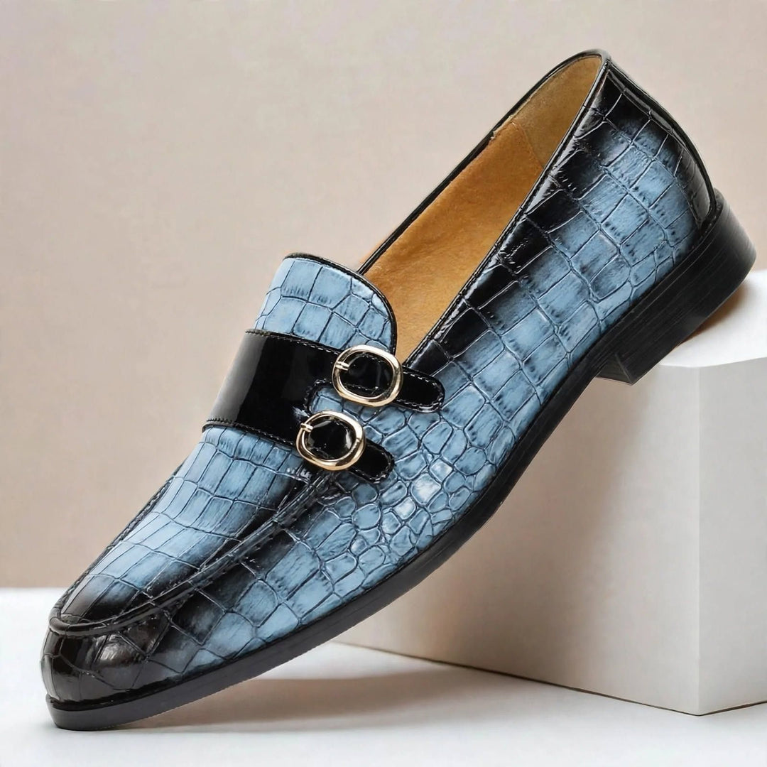 Harlan Cowhide Leather Loafers — photo 6
