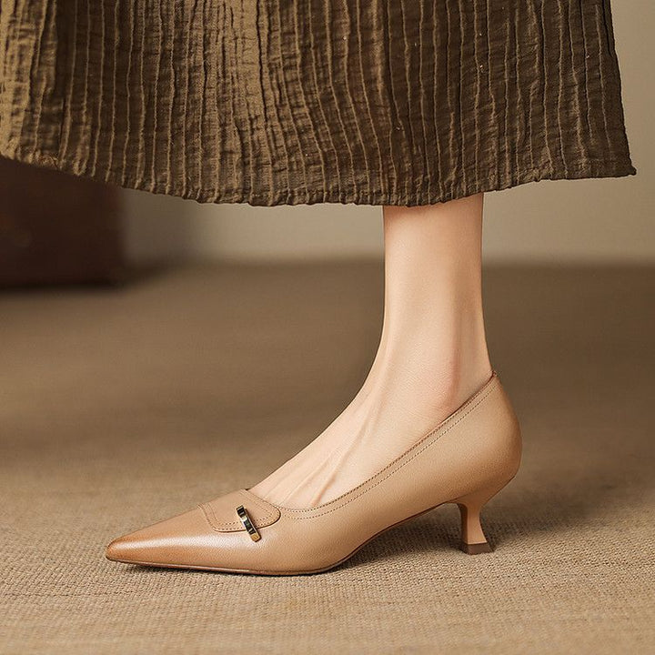 Marina Leather Women's Shoes — photo 4
