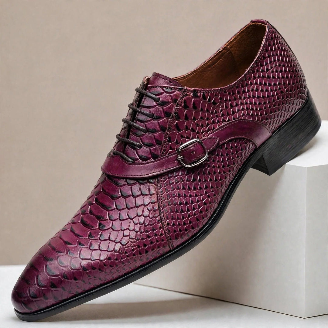 Thaddeus Cowhide Leather Shoes — photo 5