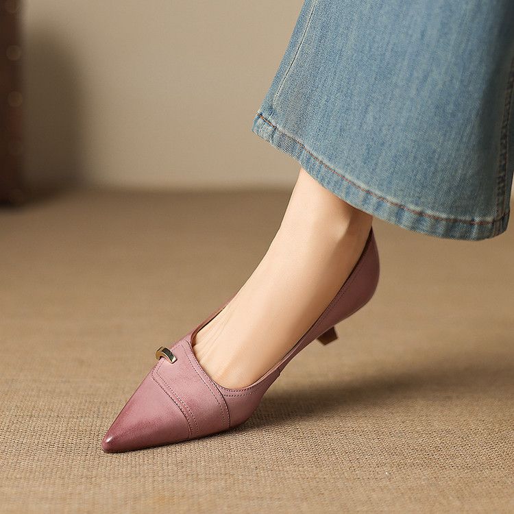 Marina Leather Women's Shoes — photo 10