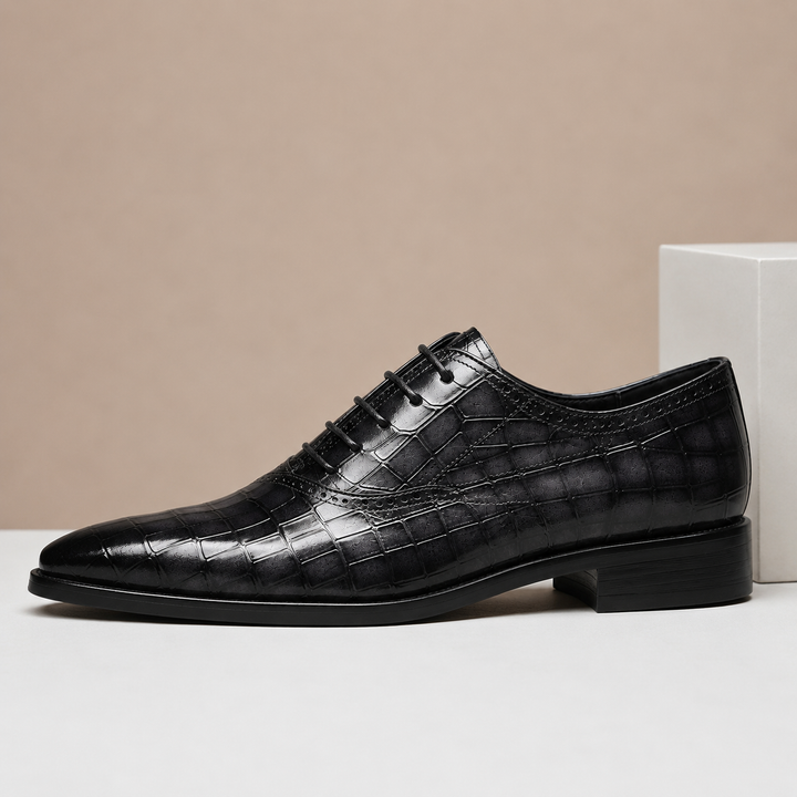 Tobias Cowhide Leather Shoes — photo 8