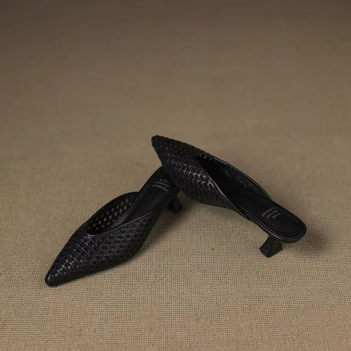 Odessa Genuine Leather Mules — photo 9