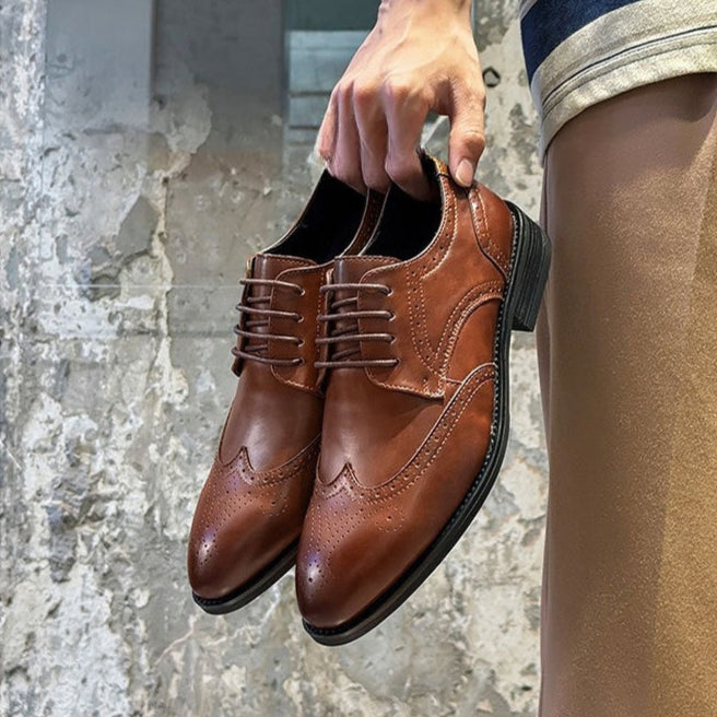 Pasera Genuine Leather Oxfords