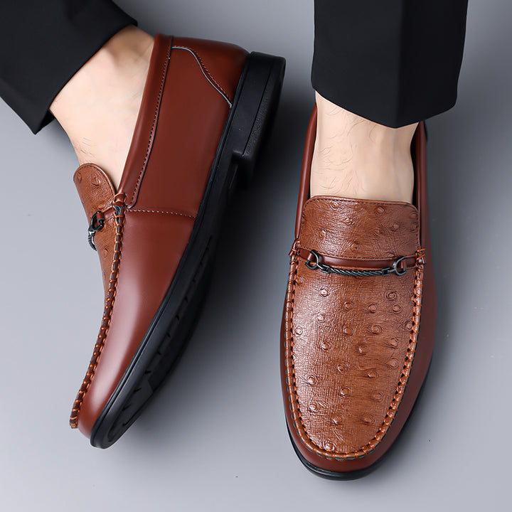Velto Cowhide Leather Bit Loafers