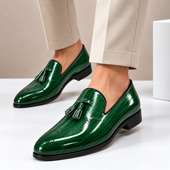 Ruben Cowhide Leather Loafers — photo 10