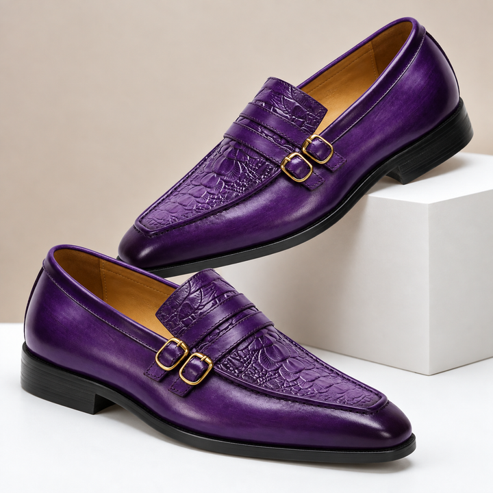 Elena Cowhide Leather Loafers — photo 14