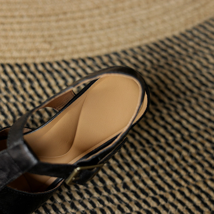 Amelie Genuine Leather Shoes