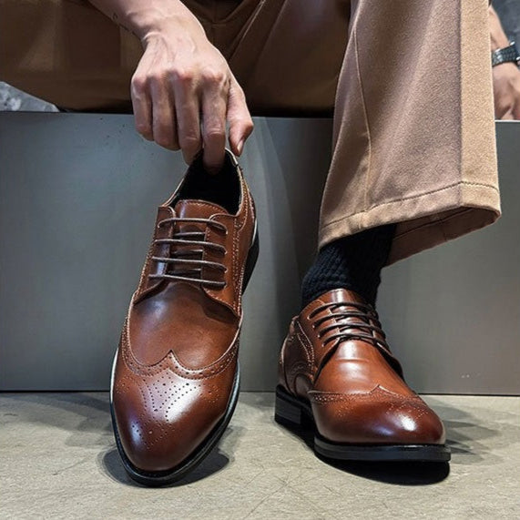 Pasera Genuine Leather Oxfords