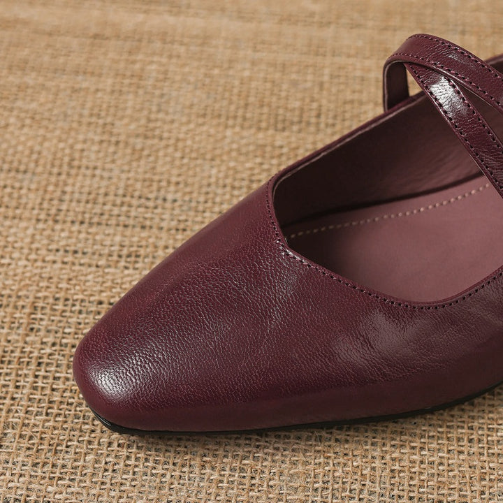 Quaro Genuine Leather Mules