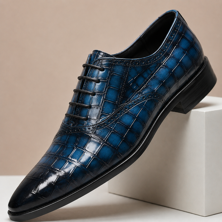 Tobias Cowhide Leather Shoes — photo 4