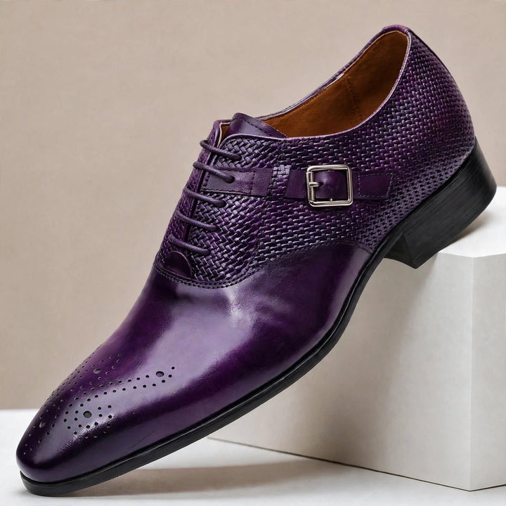 Vernon Cowhide Leather Shoes — photo 5