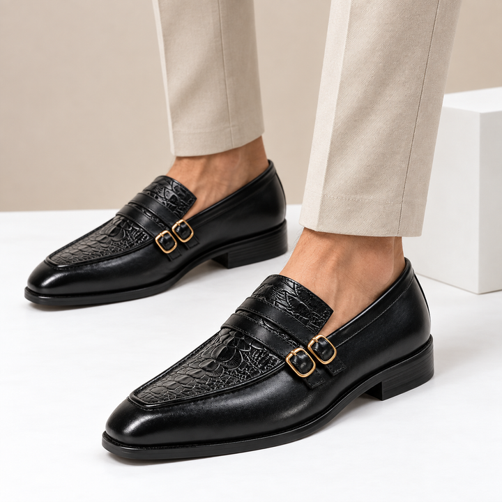 Elena Cowhide Leather Loafers — photo 23