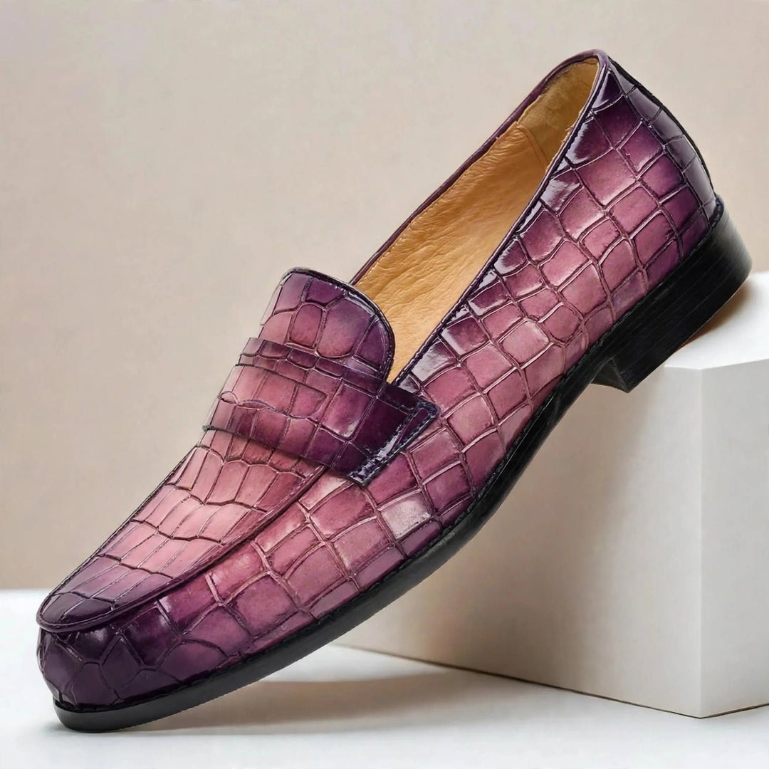 Julian Cowhide Leather Loafers — photo 3