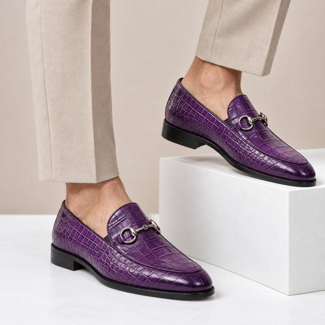 Beckett Cowhide Leather Loafers — photo 4