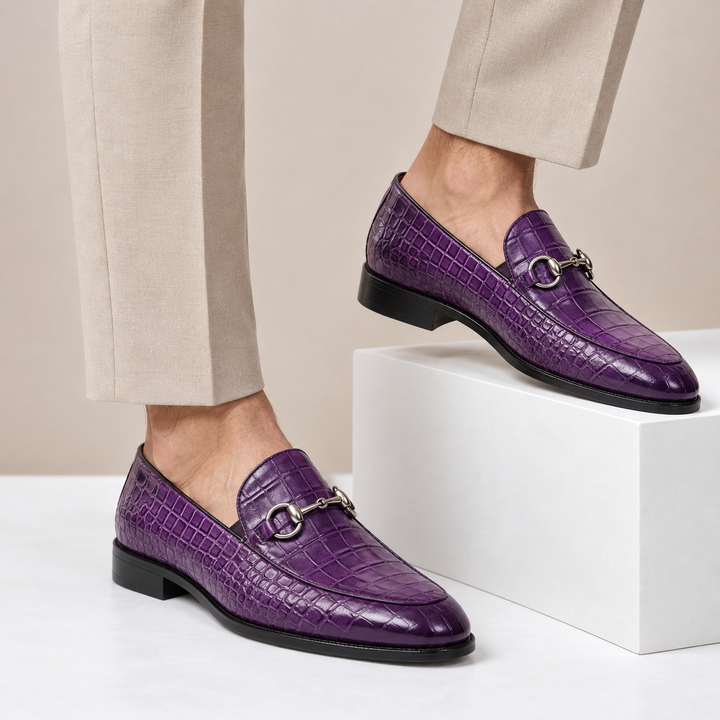 Beckett Cowhide Leather Loafers — photo 4