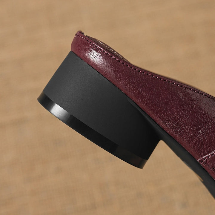 Quaro Genuine Leather Mules