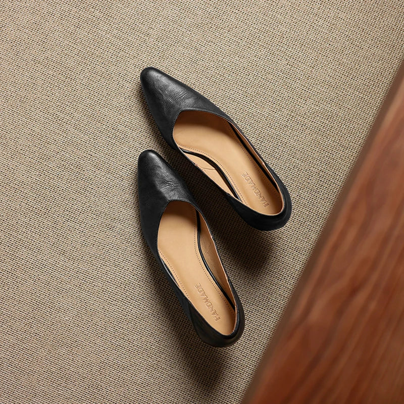 Grace Genuine Leather Heels